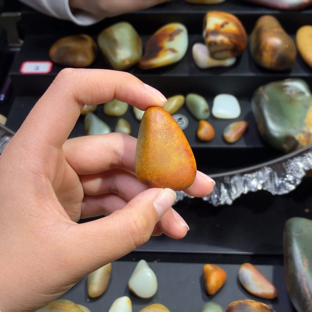 和田玉未镶嵌挂件28.7