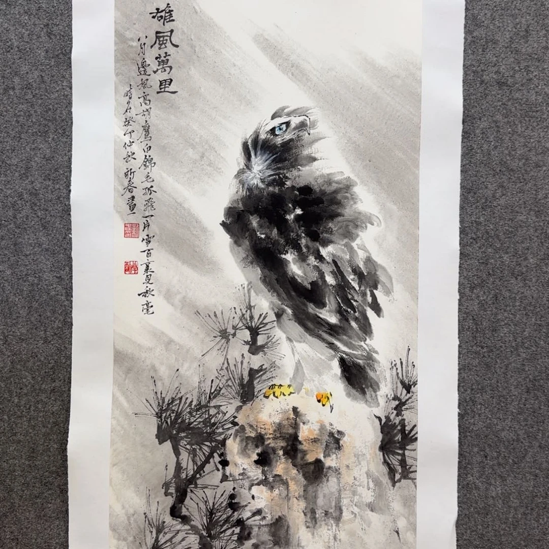 国画吴新春老师手绘作品