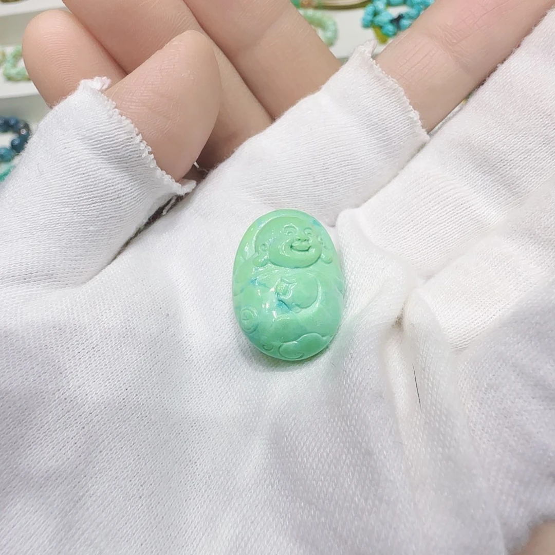 绿松石未镶嵌原矿绿松石