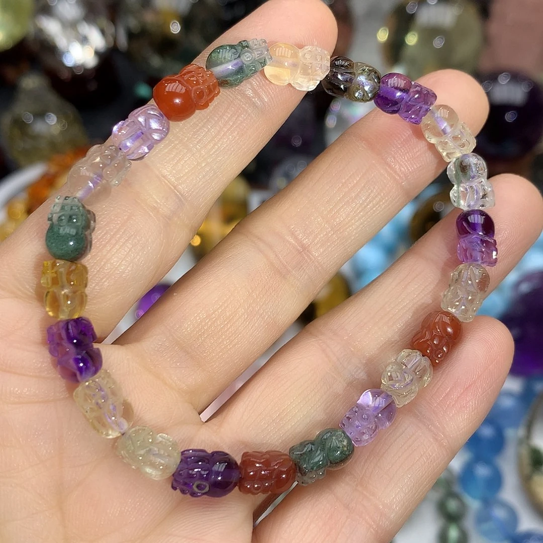 水晶未镶嵌珠宝半成品