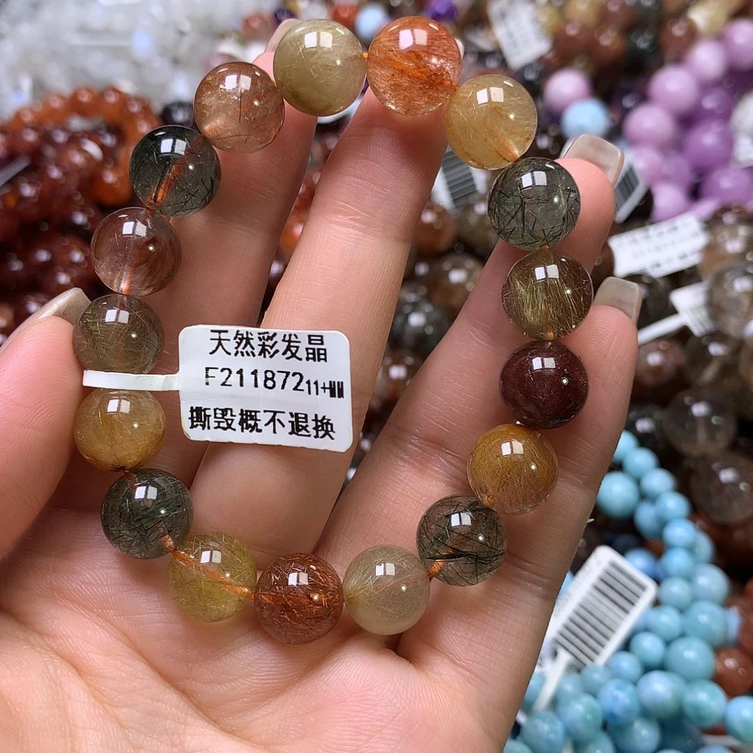 水晶手链未镶嵌，
