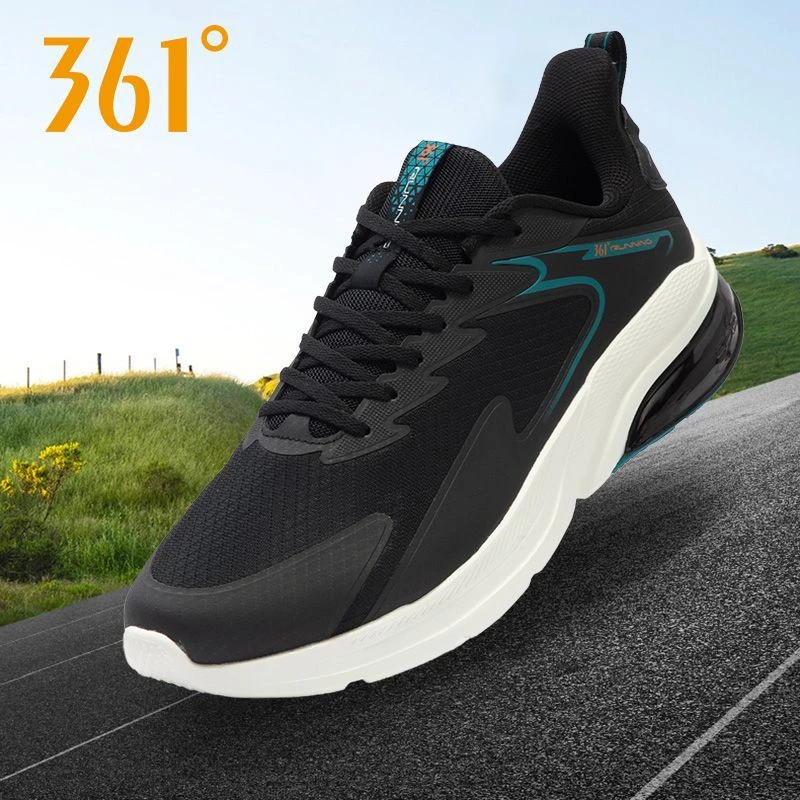 361°男鞋跑步鞋2025春秋季新款网面轻便跑鞋软底减震运动网鞋子男