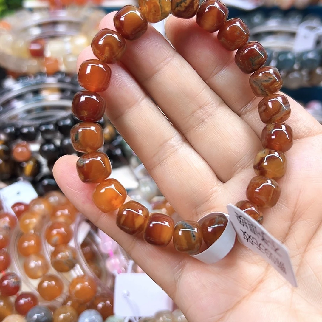 玛瑙/玉髓手链合金