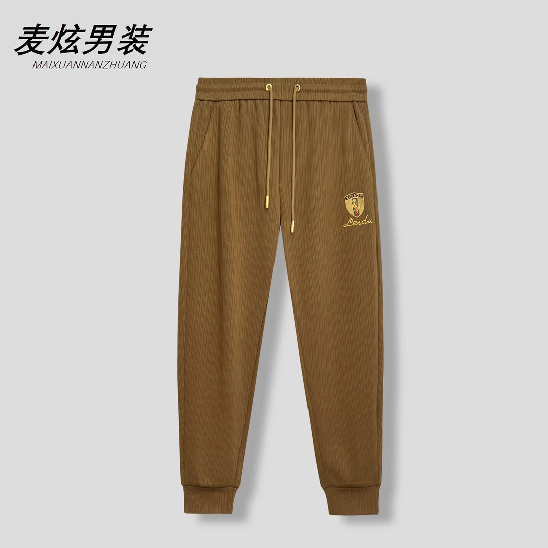 男春秋季保暖休闲裤立体剪裁宽松直筒裤百搭潮流长裤KZ622