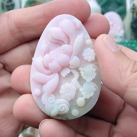 未镶嵌独山玉吊坠(不含链)