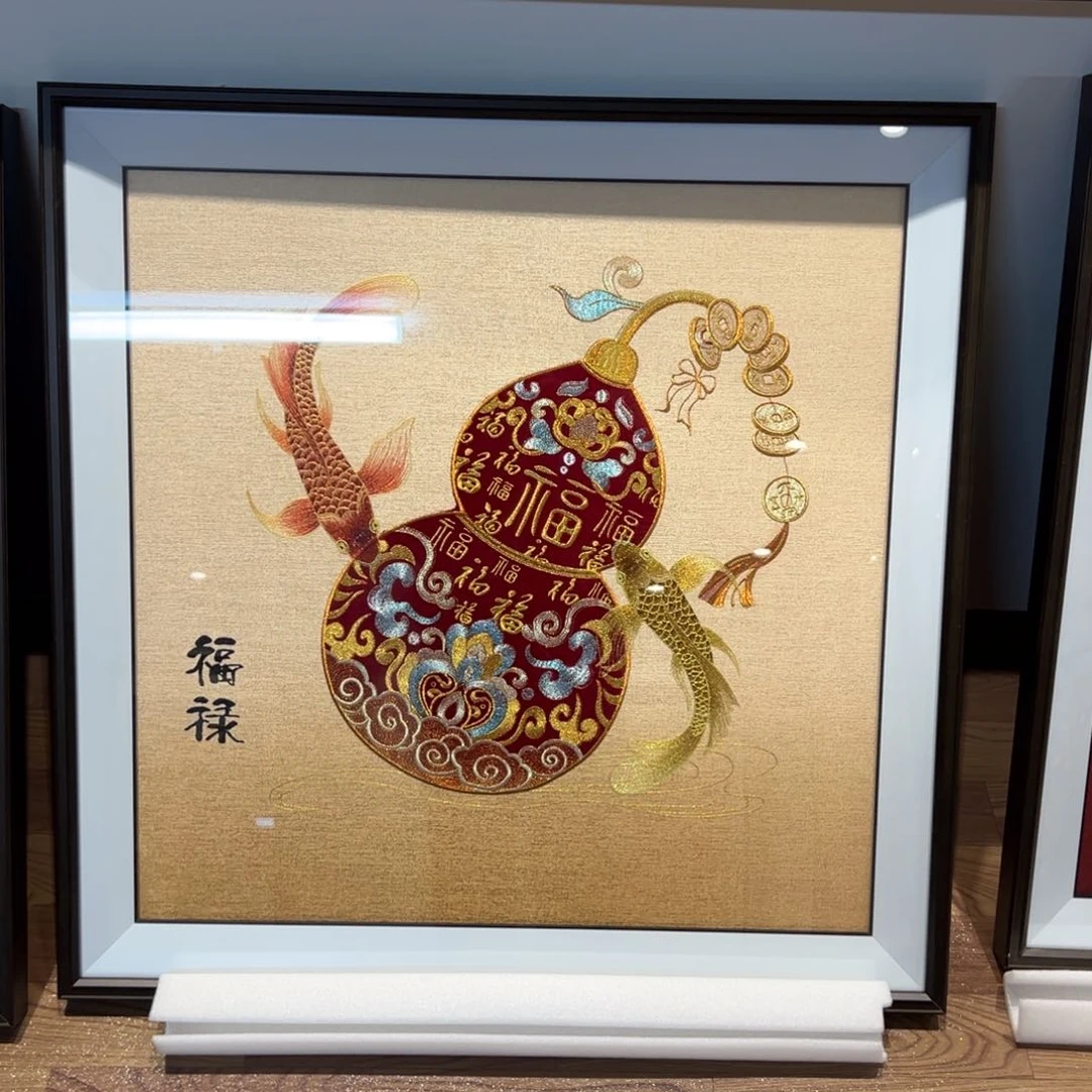 横款正方形，原图原框，不安装