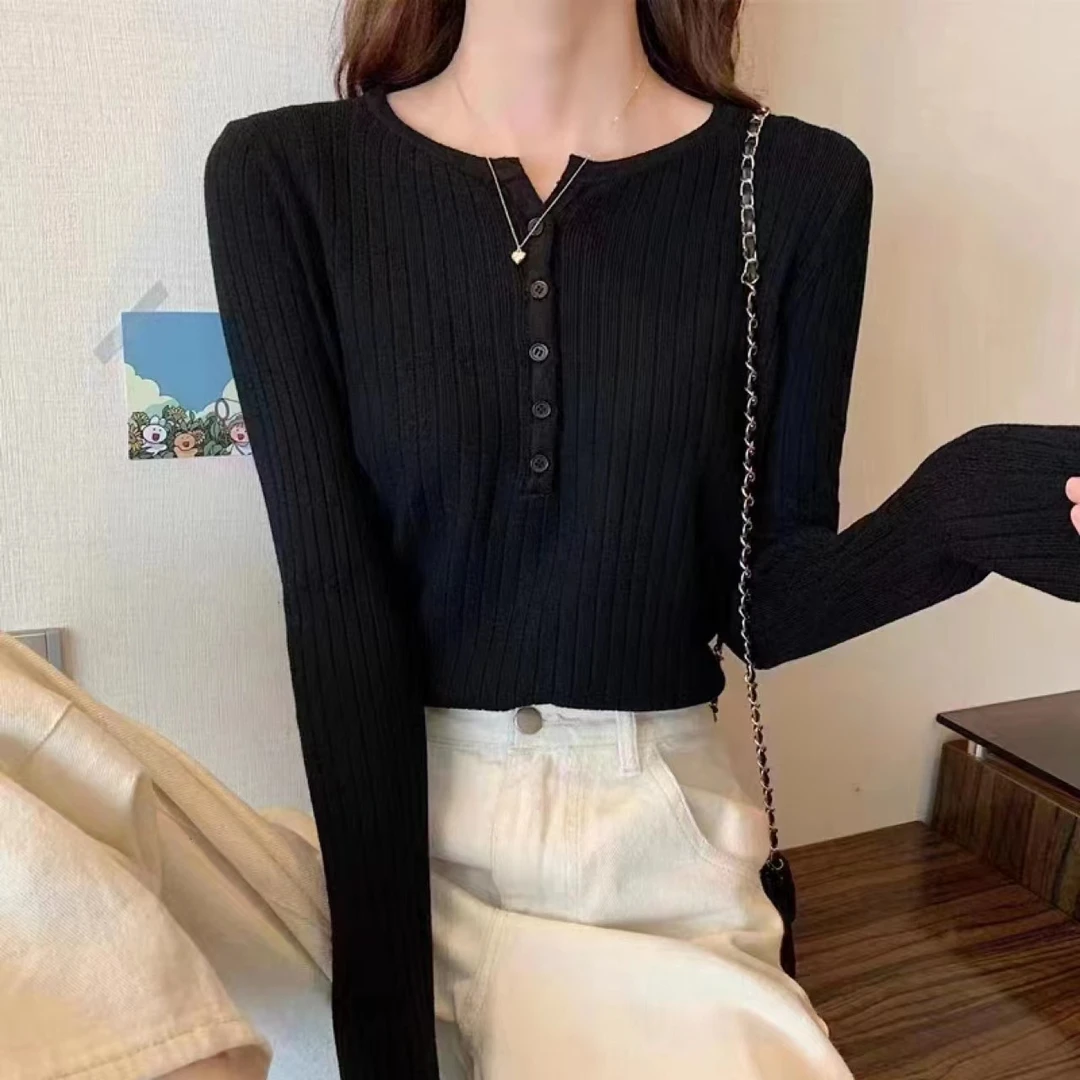 8844四色基础针织衫