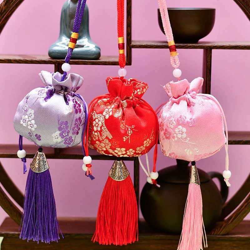 沉香奇楠沉香香囊颜色随机多样性发一