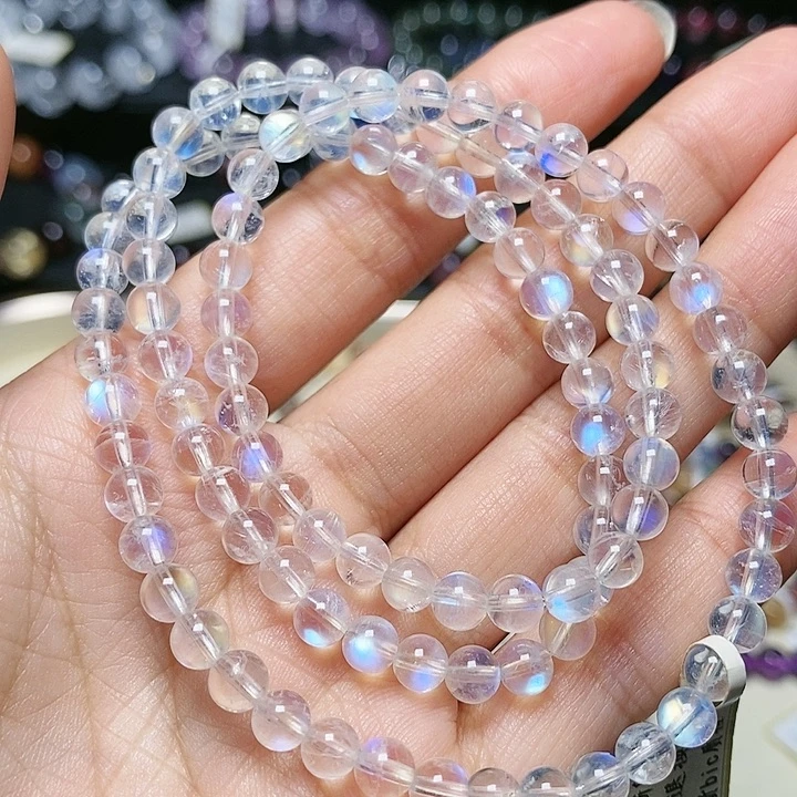 未镶嵌手串月光石