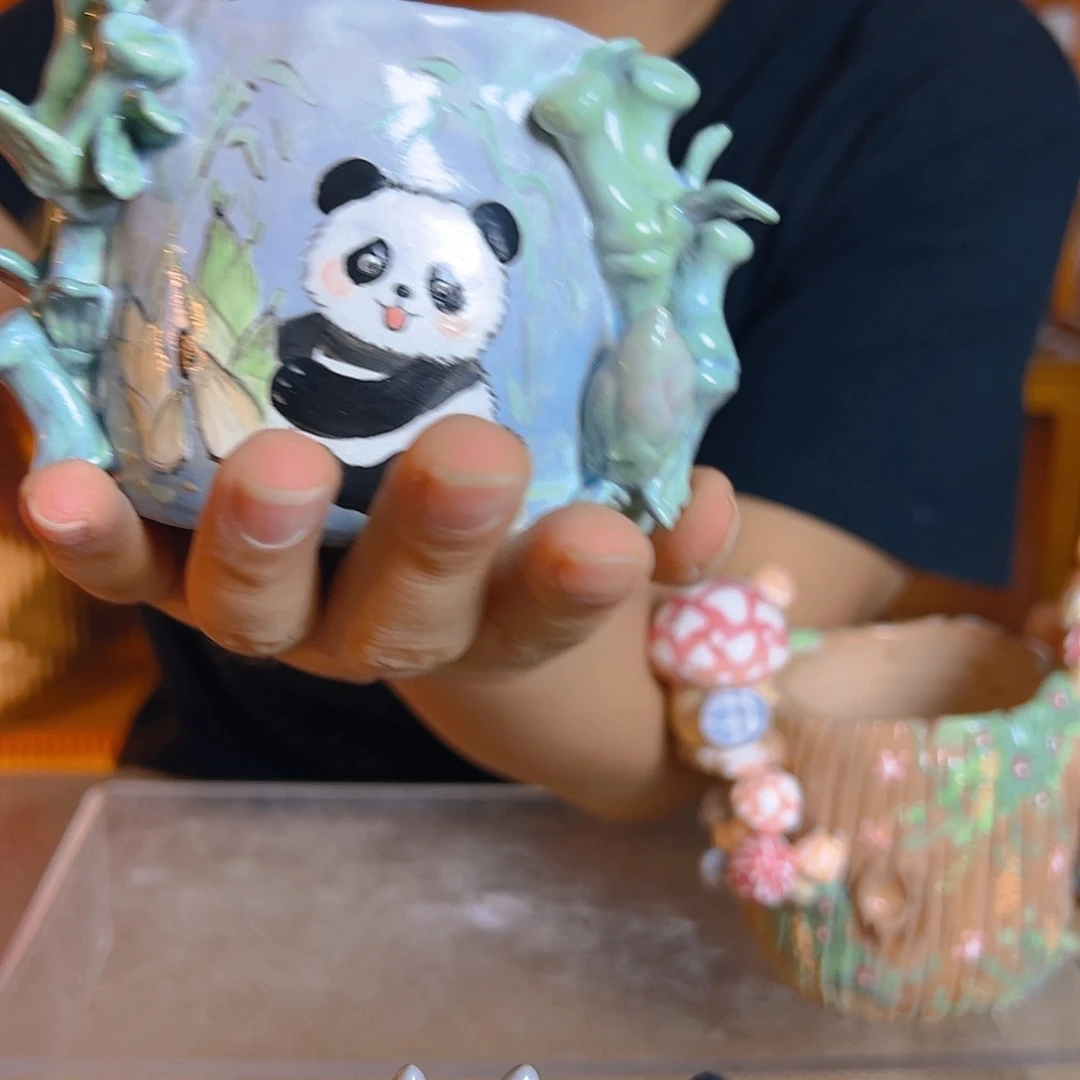 老梧家的手工多肉花盆