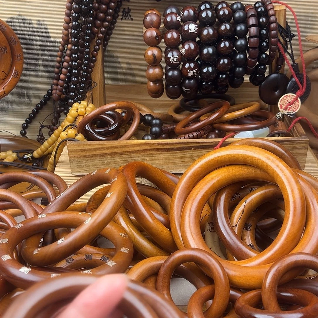 ****࿐65内径枣木乾坤圈不退不换