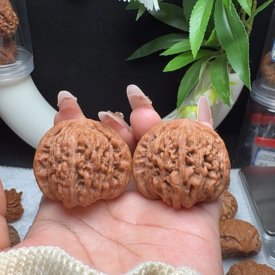 文玩核桃把件42蓟县楼