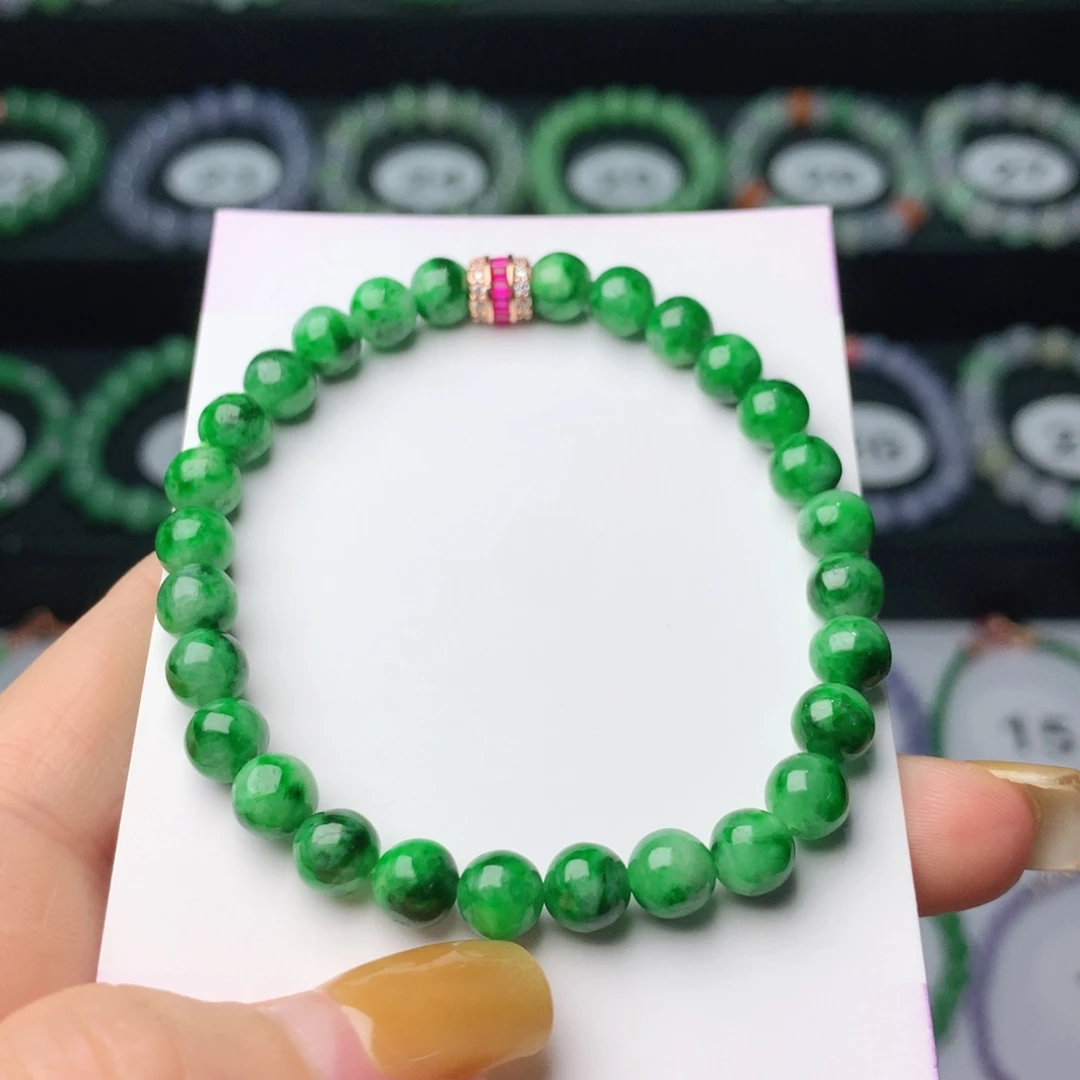 翡翠未镶嵌手链翡翠