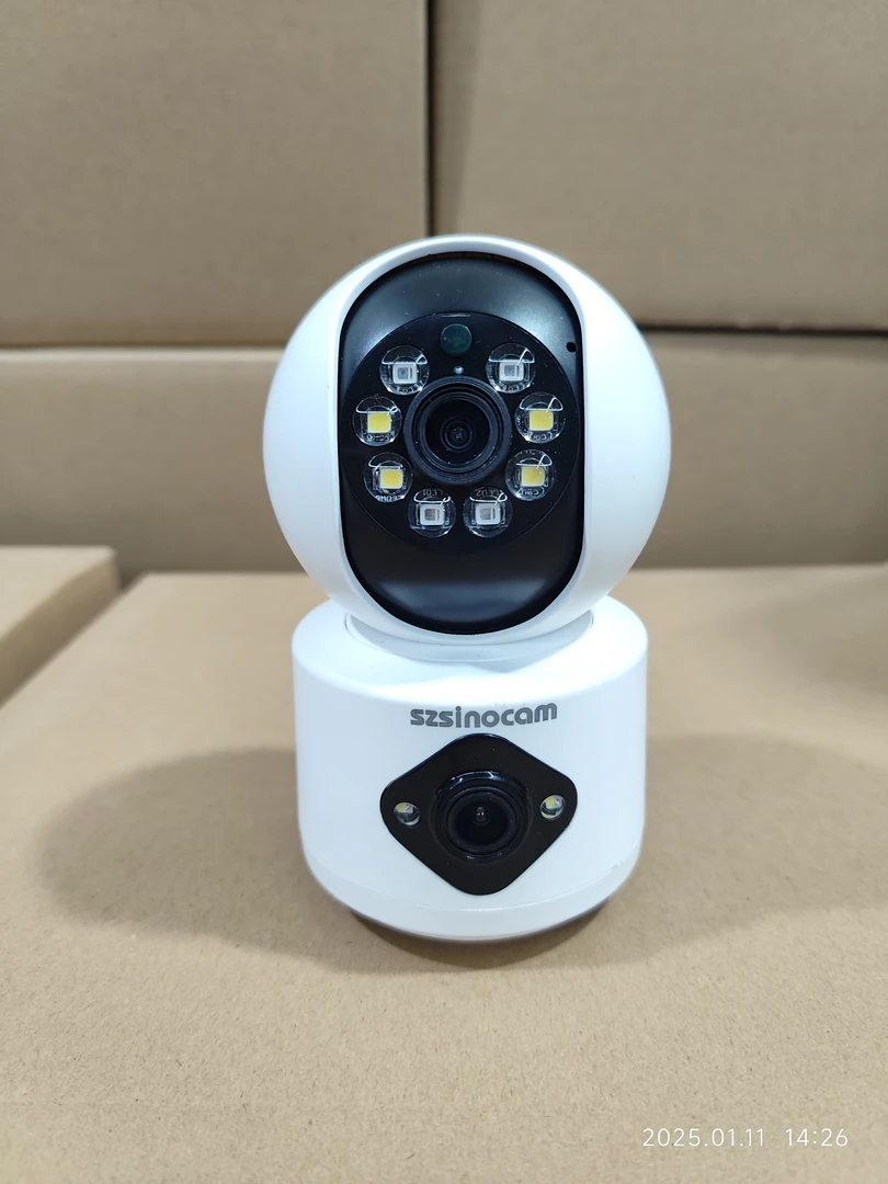 家用无线wifi双摄像头远程手机室内360度监控器超高清夜视无死角