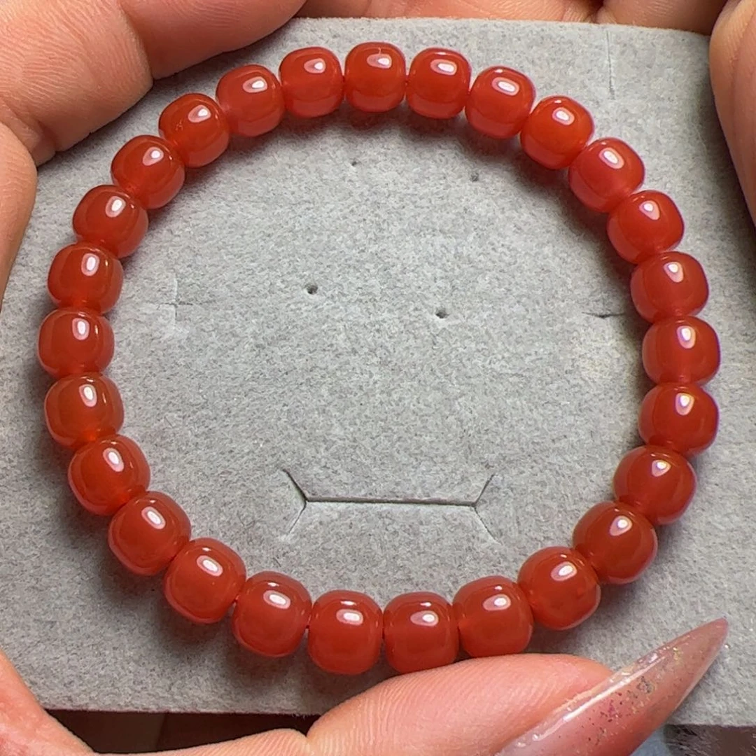 未镶嵌手串南红玛瑙