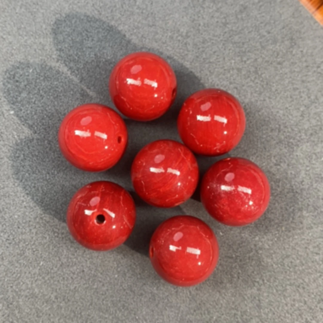 【亏米清仓】20mm精品牛血红单珠毛衣链276