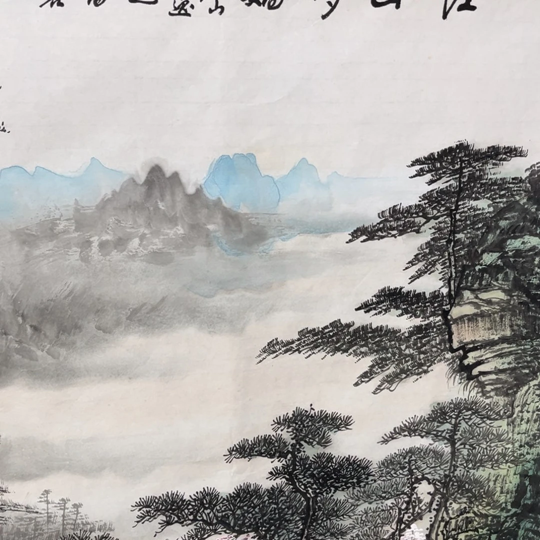 国画八*宣纸手绘，手工作品