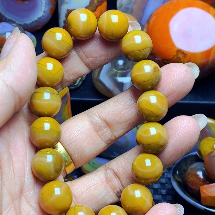 墨***水玛瑙/玉髓合金颈饰