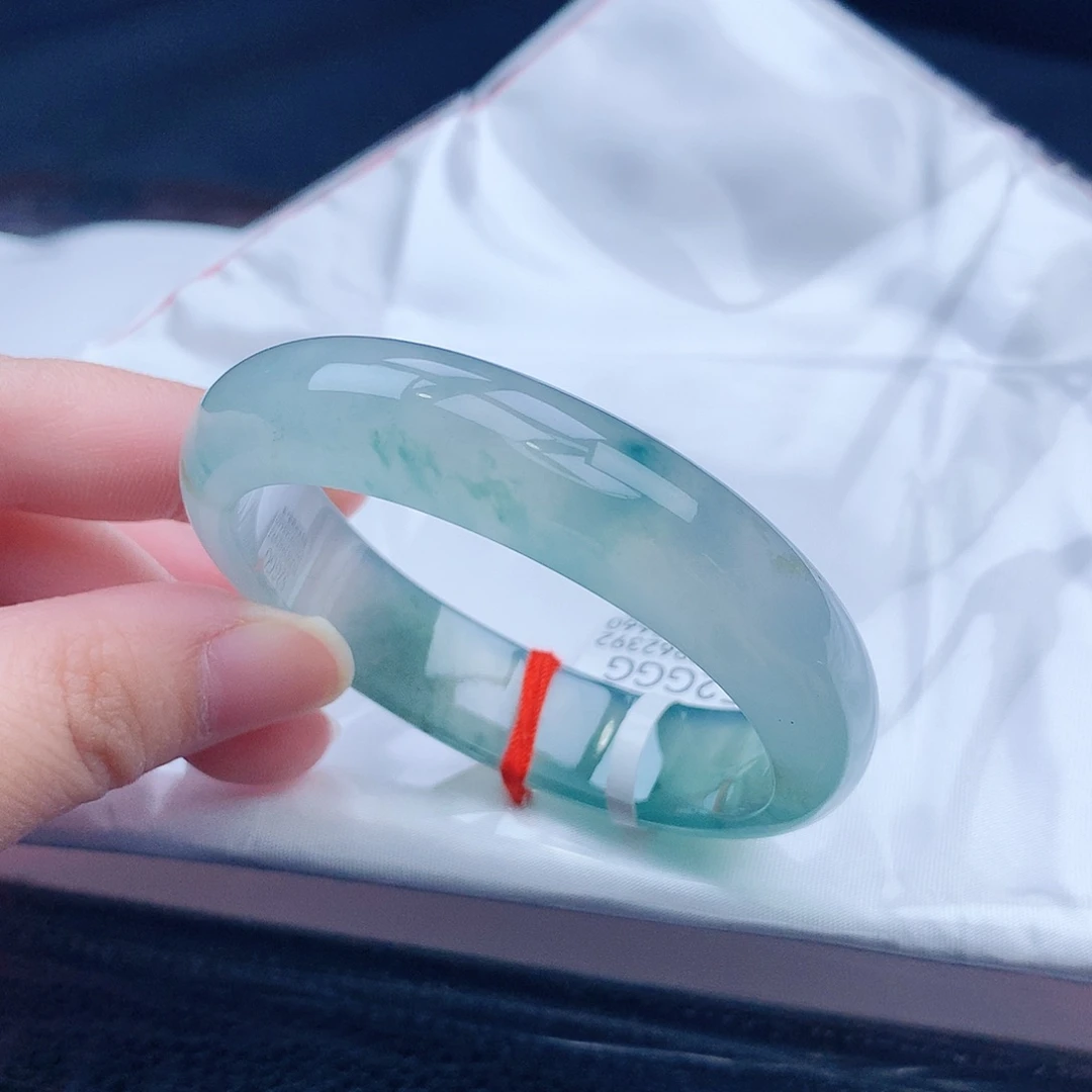 翡翠未镶嵌手镯缅甸天然翡翠a货手镯