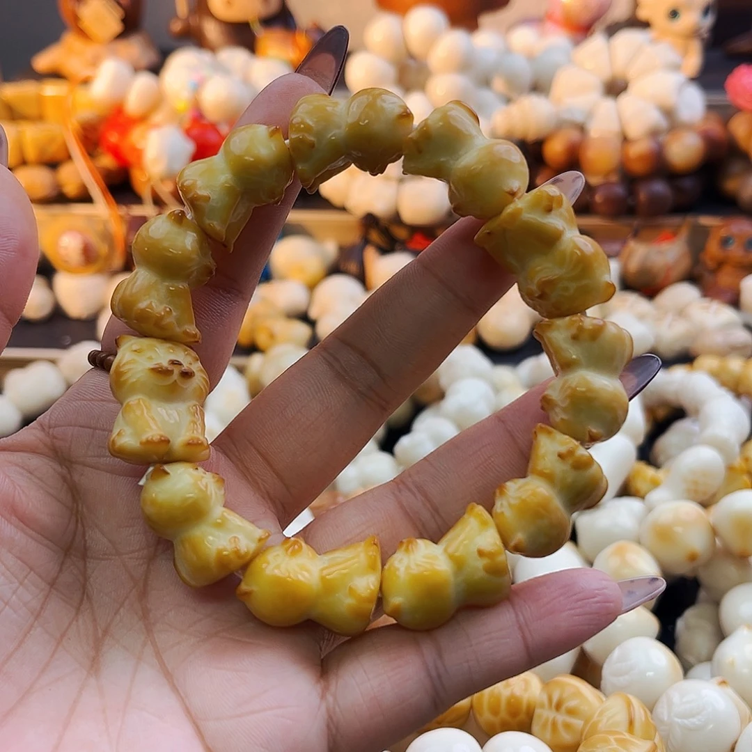 菩提根/象牙果手串老虎