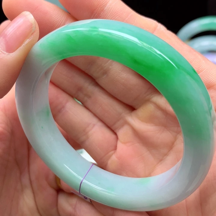 【闪购商品】翡翠手镯未镶嵌天然翡翠手镯