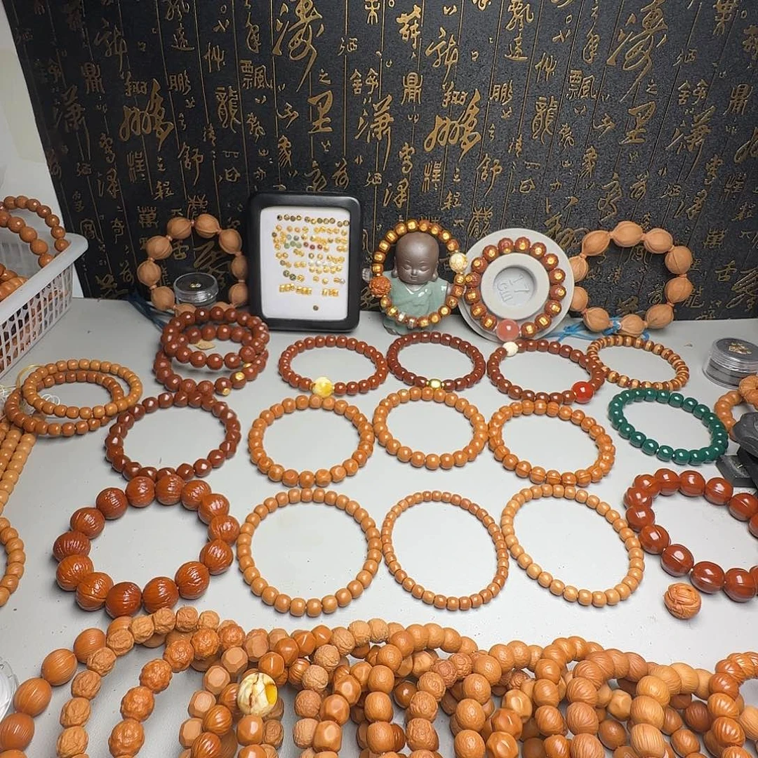 缔***人猴头核桃手串鼠片➕腰带