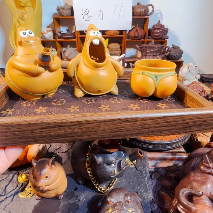 李***气拼配泥茶壶纯手工制作过程就是