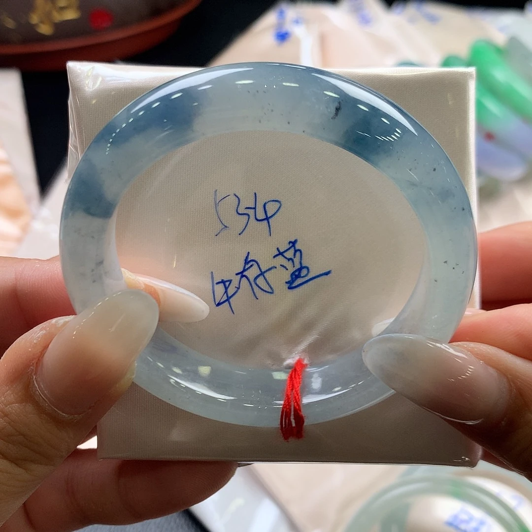 未镶嵌手镯翡翠53.4正