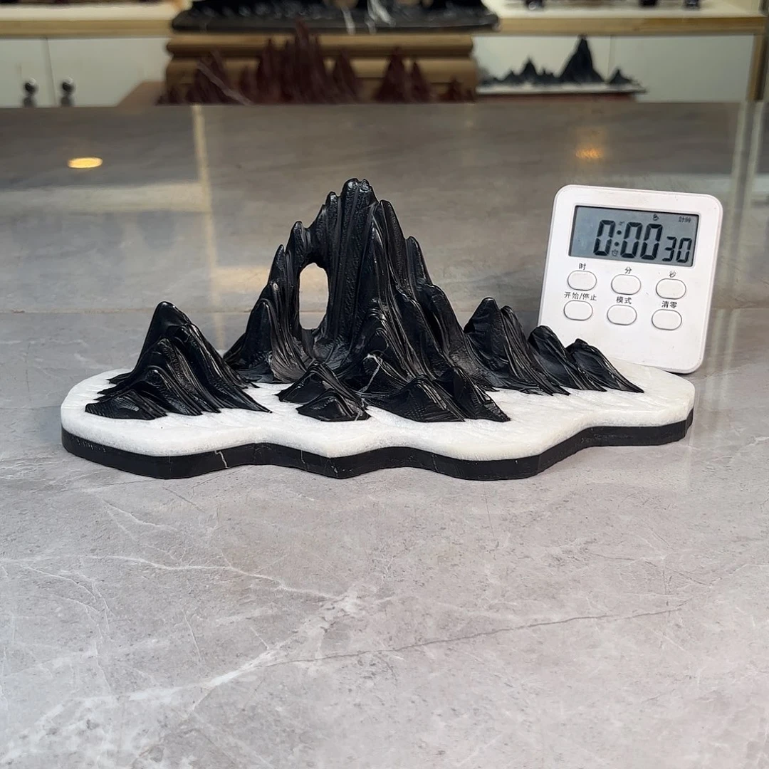 魅***魂灵璧石手工雕刻奇石摆件