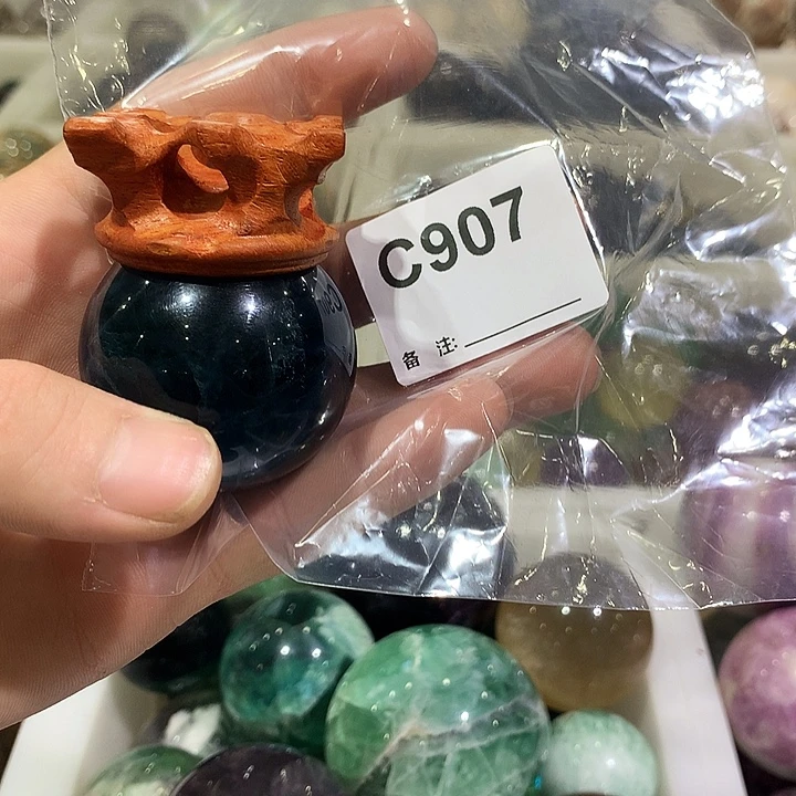 淮***瑾未镶嵌珠宝半成品水晶天然水晶C907