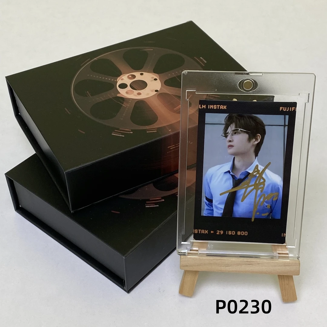P0230 张远 正品拍立得照片 黑胶边框