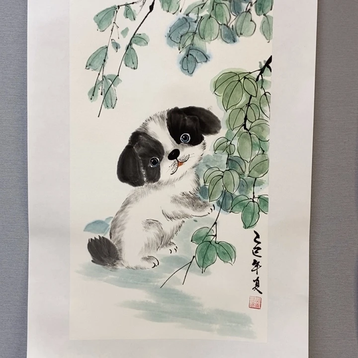 国画亲爱手绘原创
