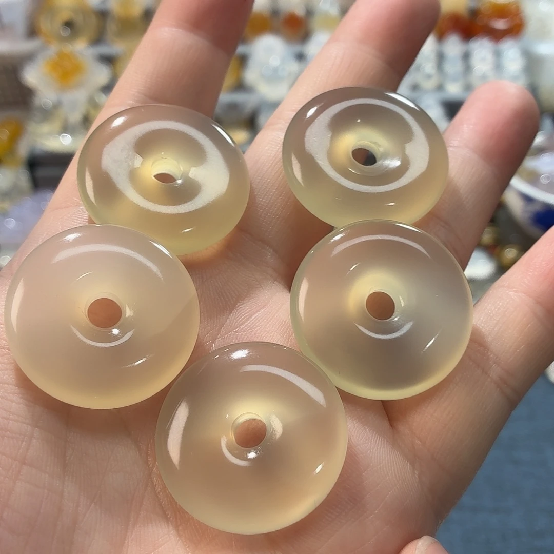 玛瑙/玉髓未镶嵌吊坠(不含链)