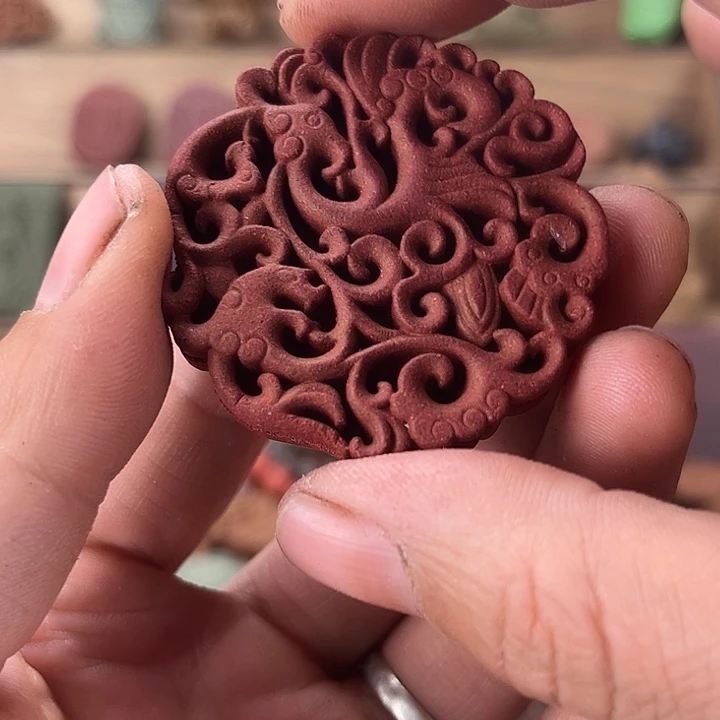 泥塑玉兰衙香镂空版微瑕福利价