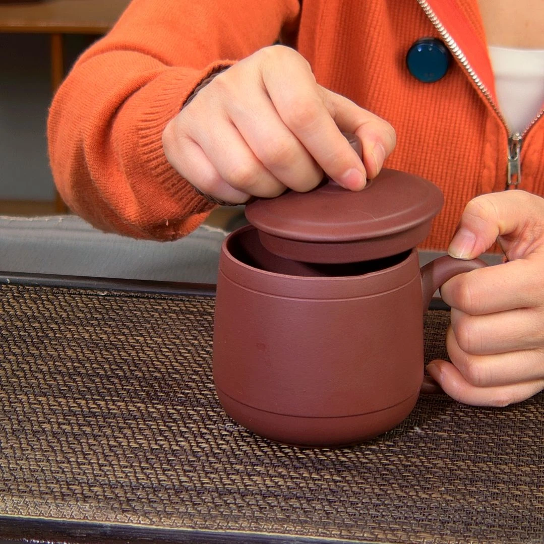 【闪购商品】茶杯紫砂高货放漏