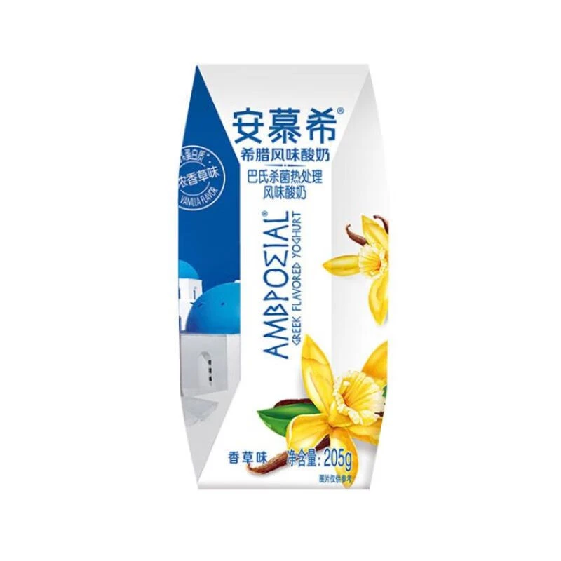 伊利安慕希希腊酸奶香草味205g/盒