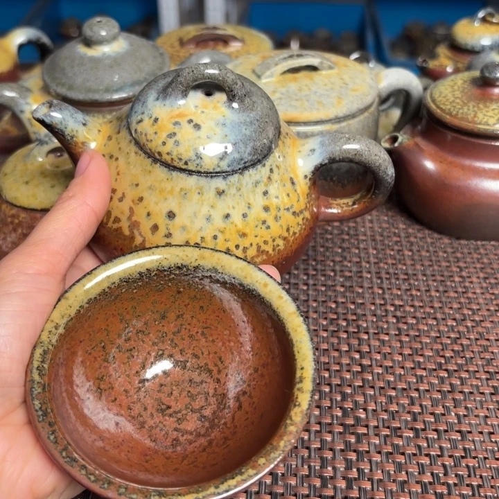 茶杯紫砂半月斗笠200 C