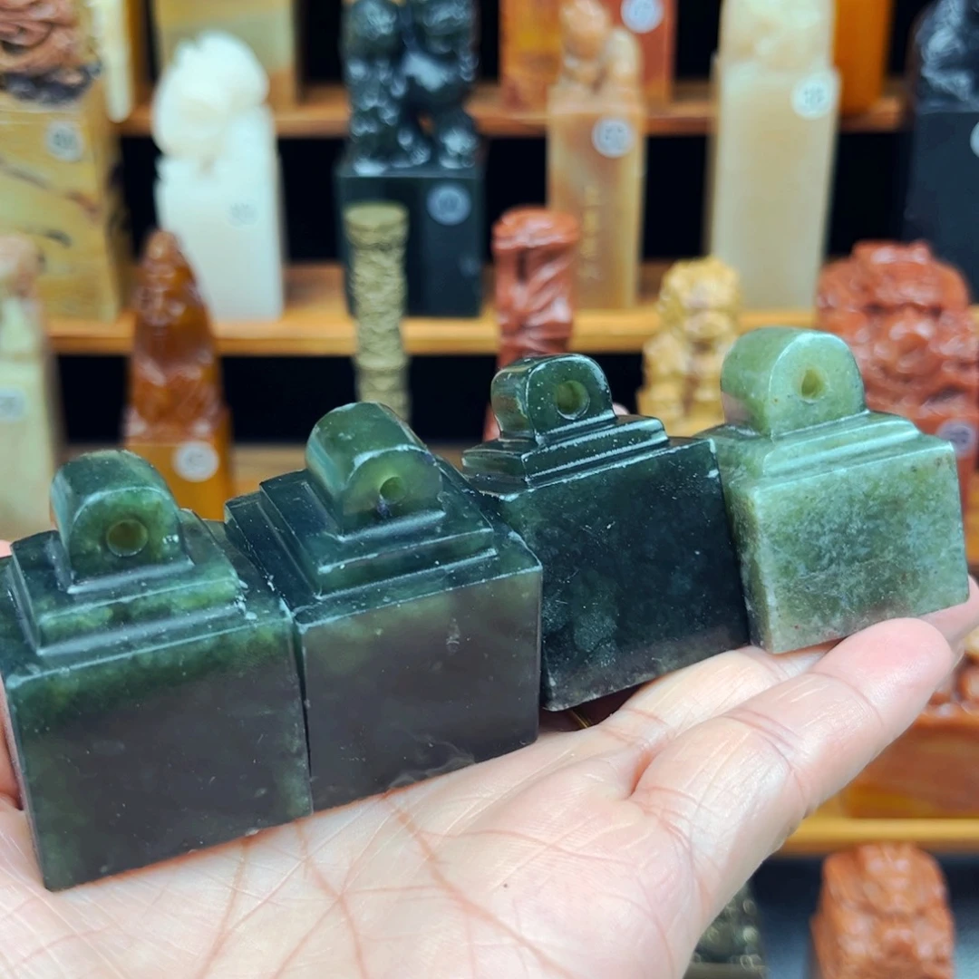 昌化石印石闪购商品瑕疵料3*3