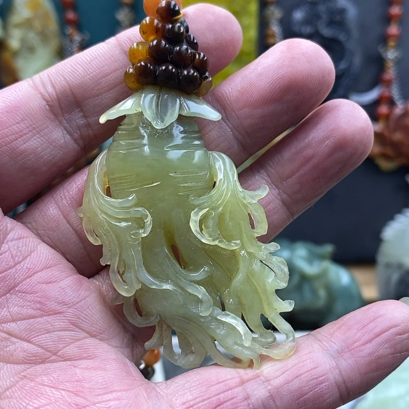 【闪购商品】未镶嵌岫玉吊坠