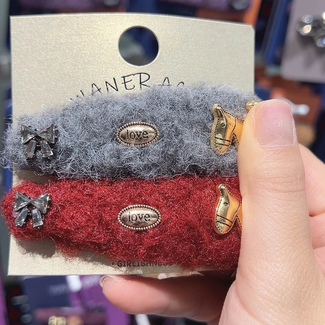 非金属小马拼色掰掰夹