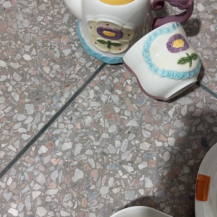 微瑕陶瓷完美主义者勿拍1壶4杯