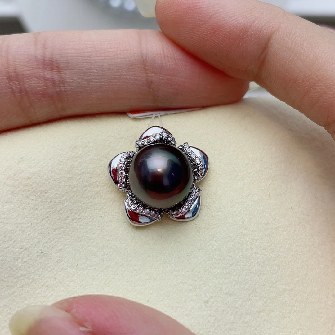 颈饰海水珍珠银S925镶嵌w58