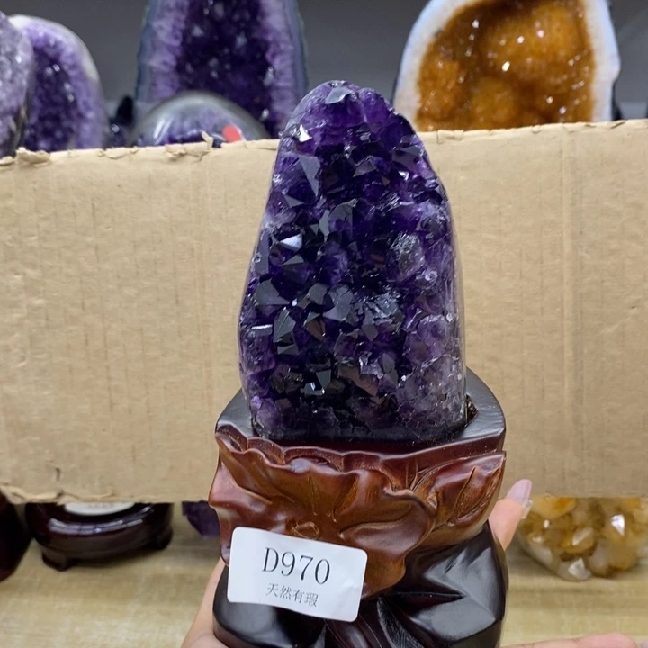 大型摆件（非配饰）未镶嵌紫晶