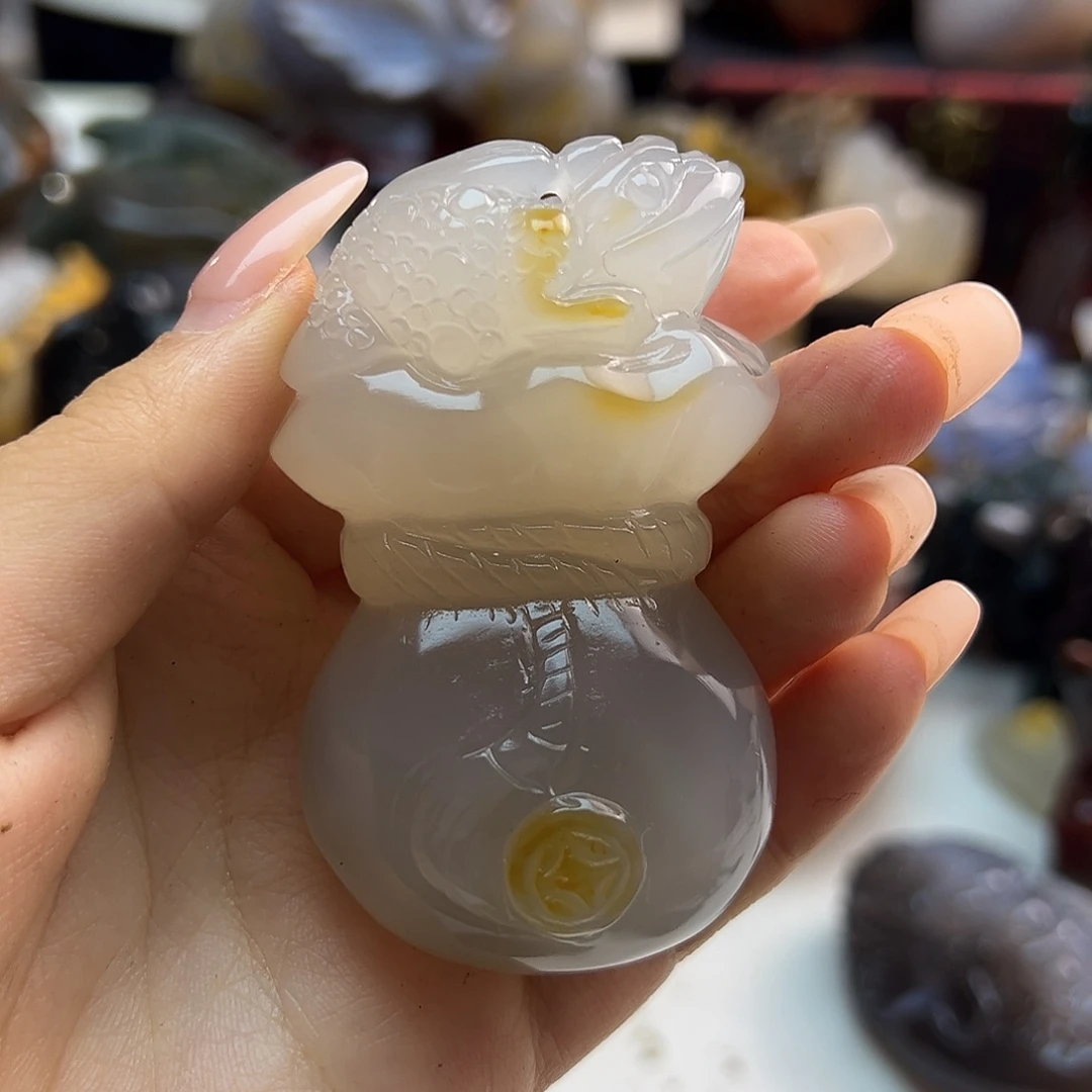 玛瑙/玉髓合金颈饰