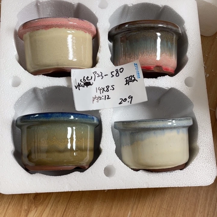 粗陶多肉花盆微瑕580