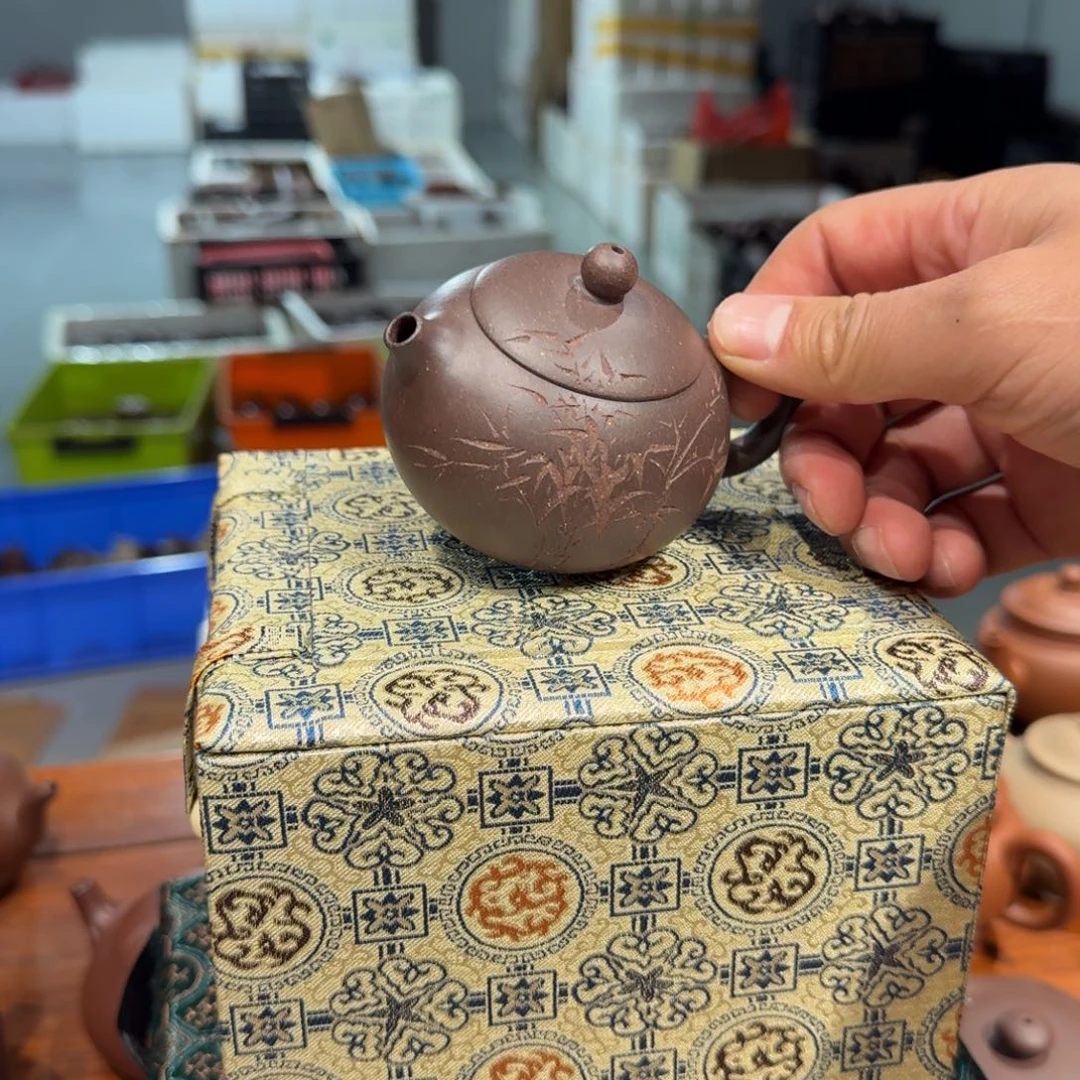 茶壶紫砂原矿原石的制作方法