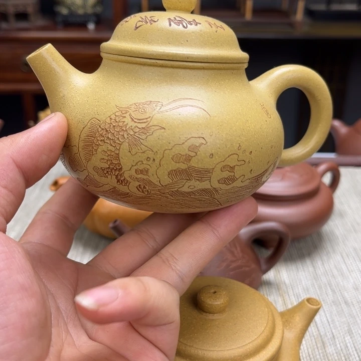 溪***茶壶段泥容量320毫升