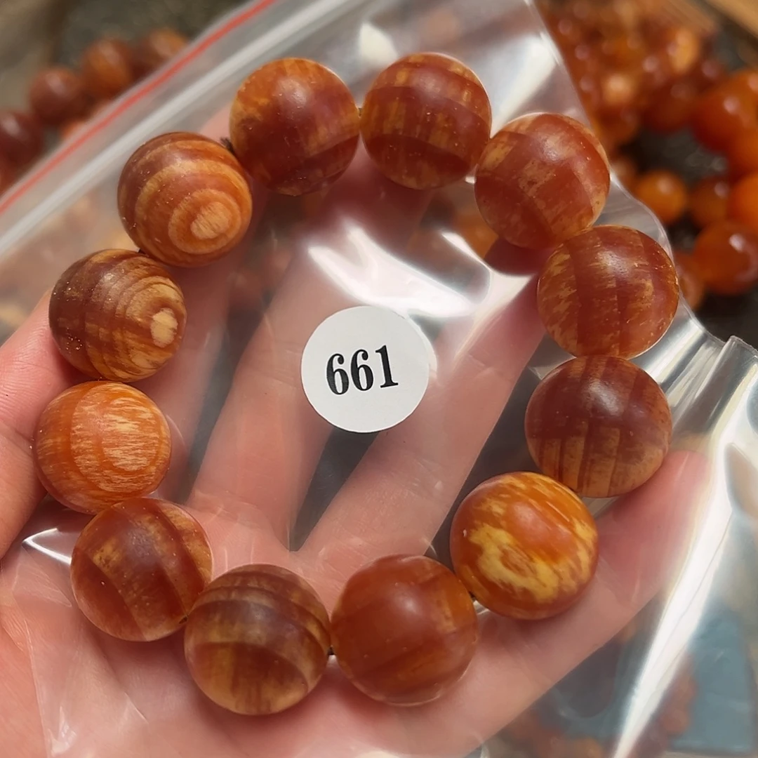 赵***辉松木（琥珀木）手串/手链661号2.0