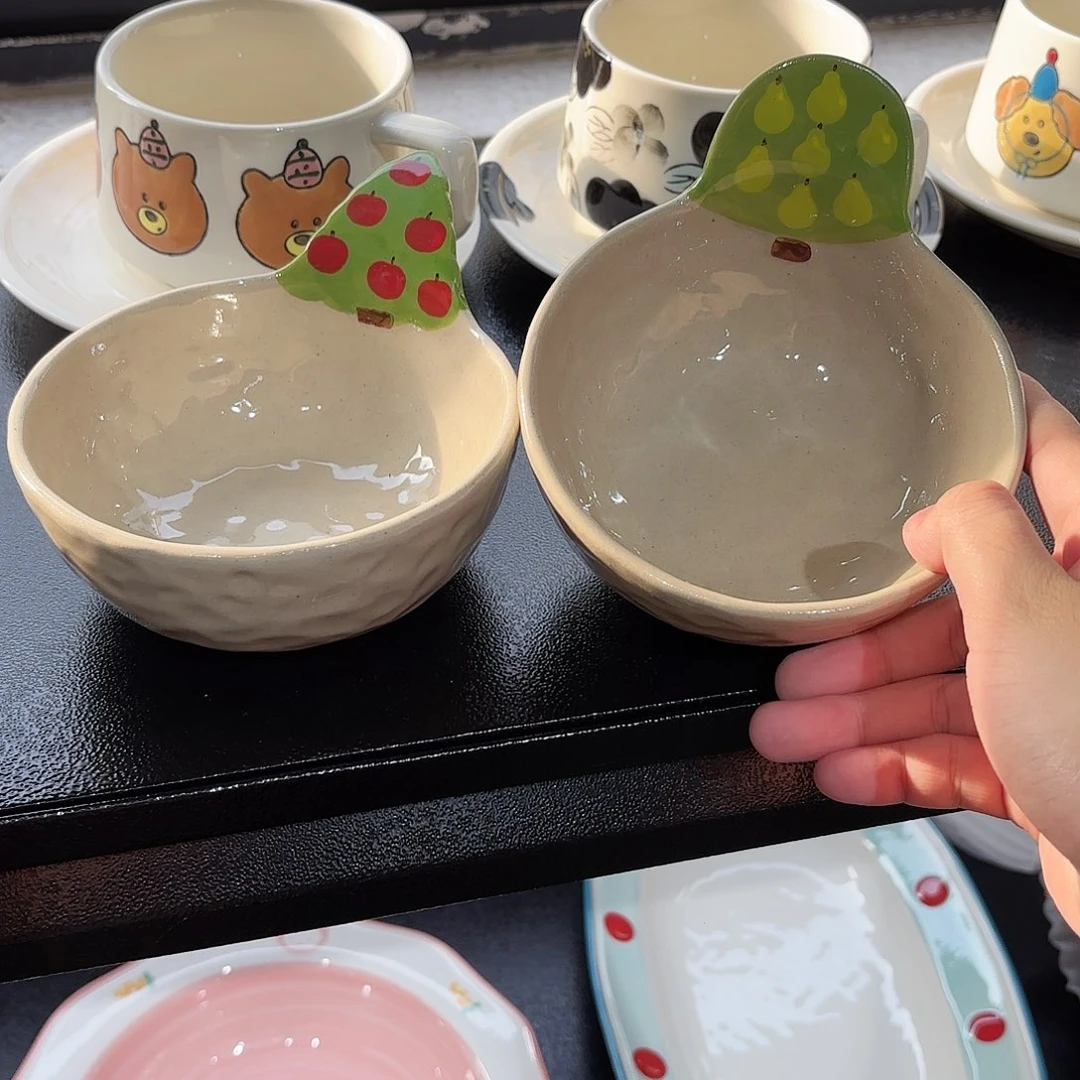 棉麻正单一个苹果一个梨