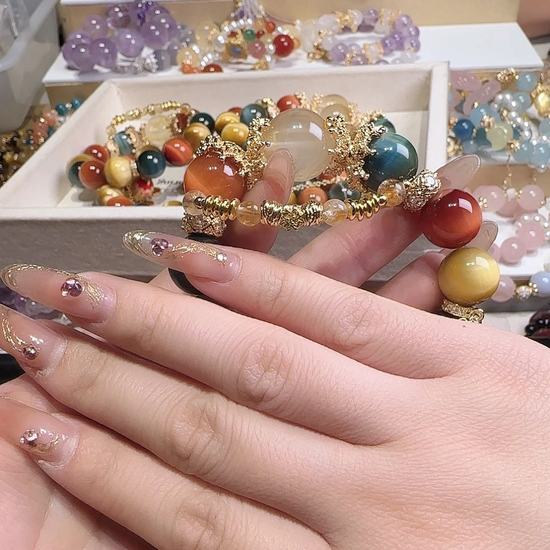 水晶手链未镶嵌T***a吧